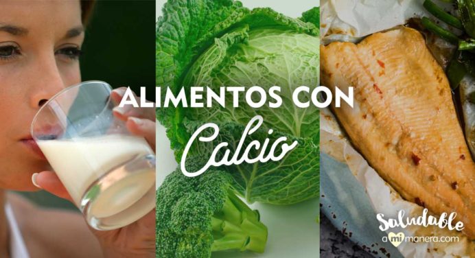 Calcio, cuánto debes consumir y en que alimentos encontrarlo