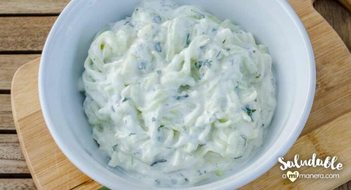 Tzatziki de pepino ¿Cómo se hace?