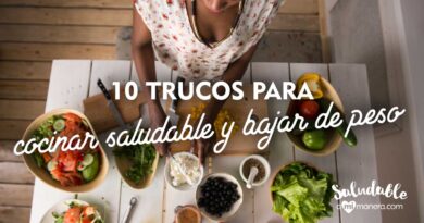 10 trucos para cocinar saludable y bajar de peso