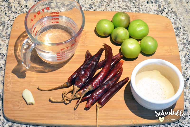 salsa ranchera ingredientes