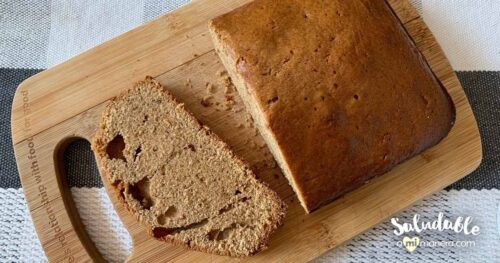 Pan de especias con harina de avena y miel